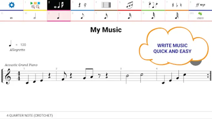 Maestro - Music Composer android App screenshot 5